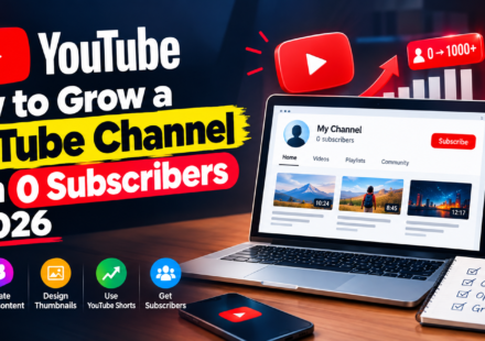 Learn how to grow a YouTube channel from 0 subscribers in 2026 with proven SEO, content, Shorts, and audience growth strategies that work.