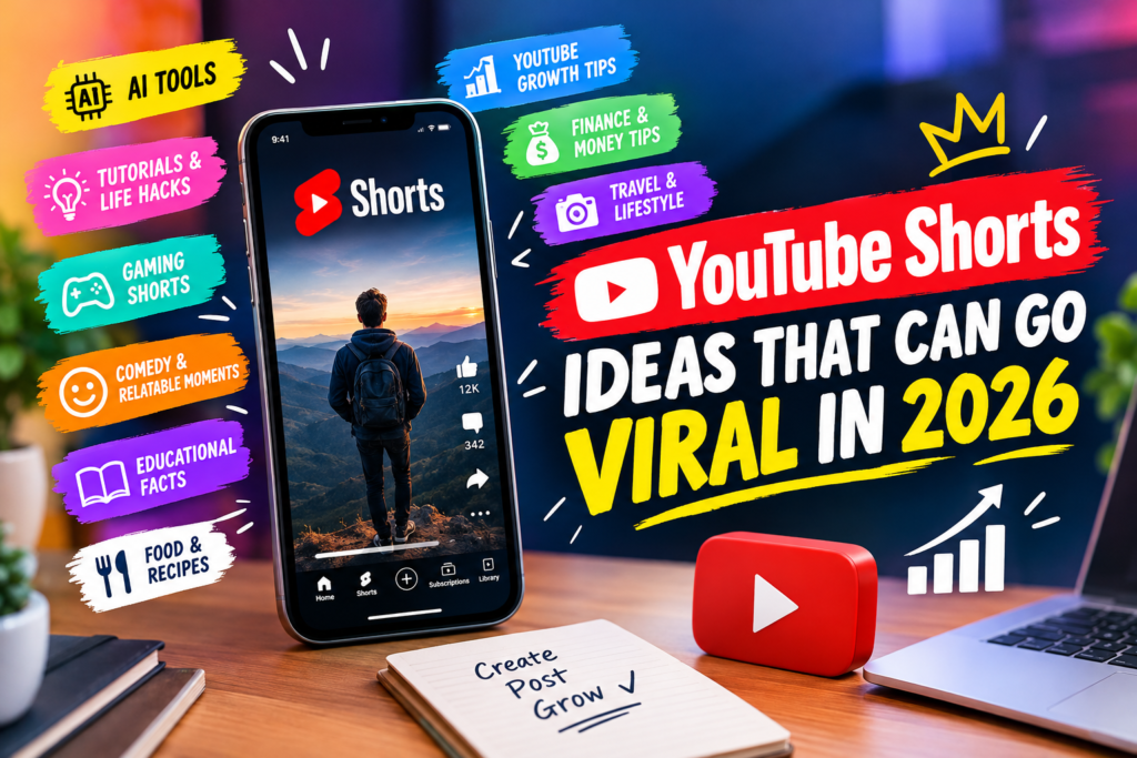 YouTube Shorts Ideas That Can Go Viral in 2026