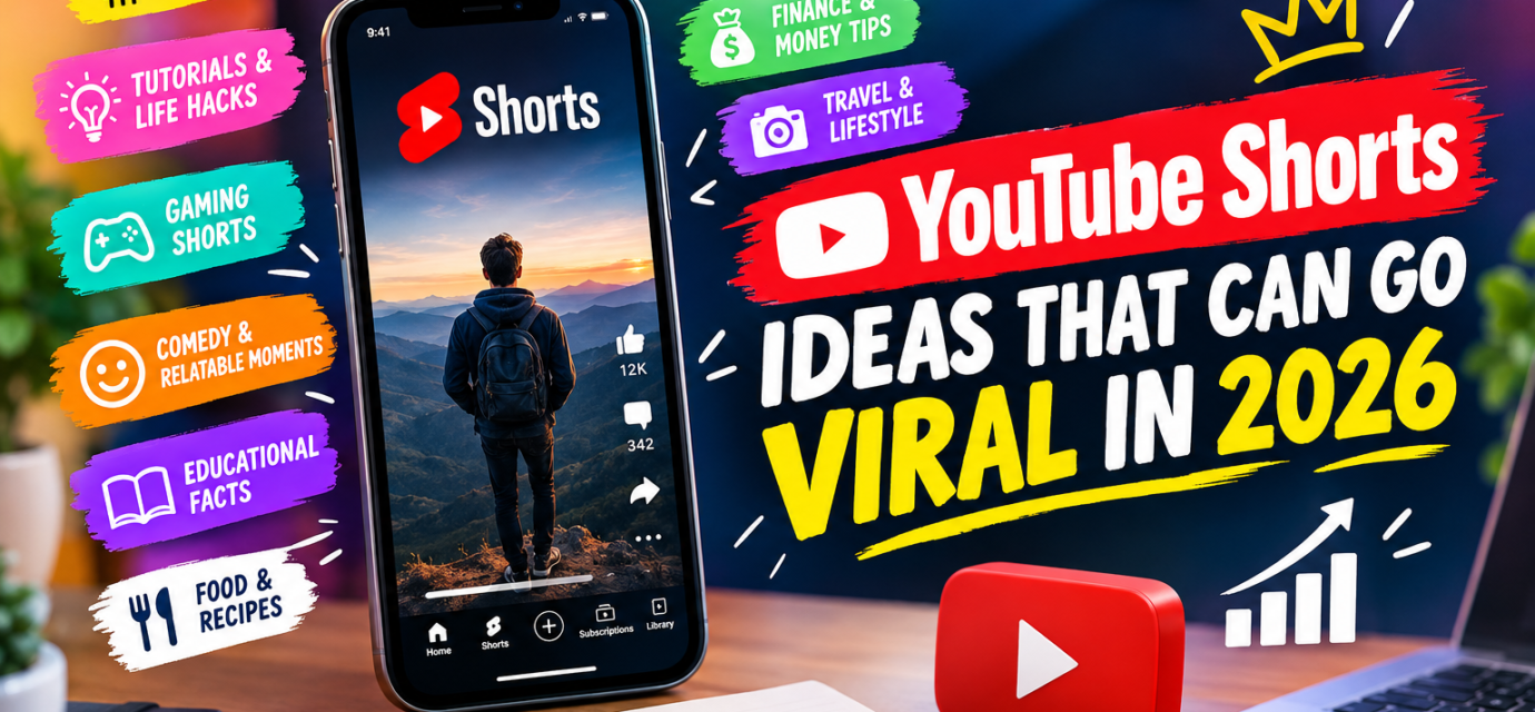 YouTube Shorts Ideas That Can Go Viral in 2026