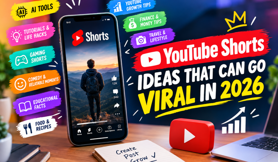 YouTube Shorts Ideas That Can Go Viral in 2026